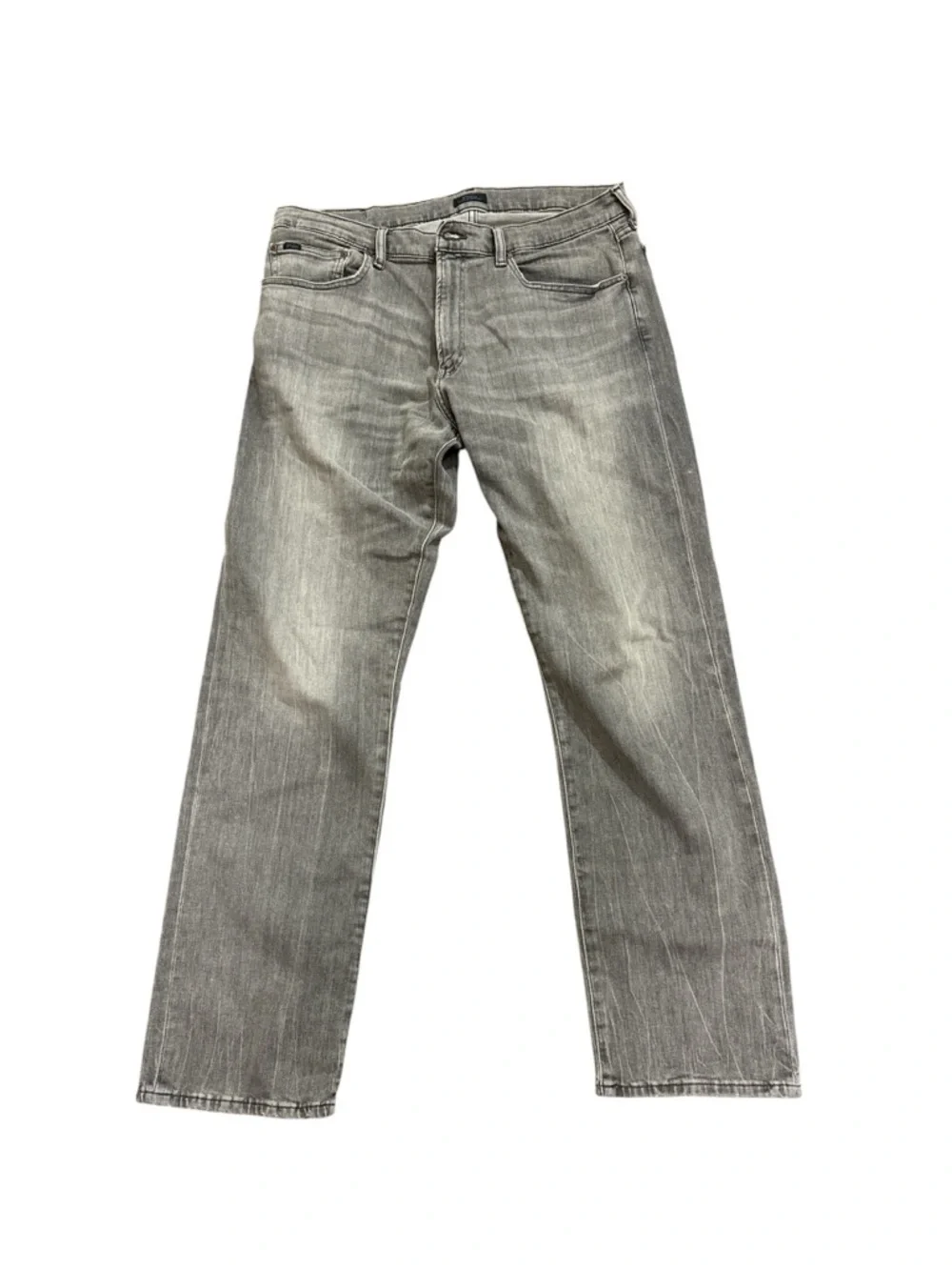 Polo Ralph Lauren Gray Jeans 36x32 Classic Fit Straight Faded Wash